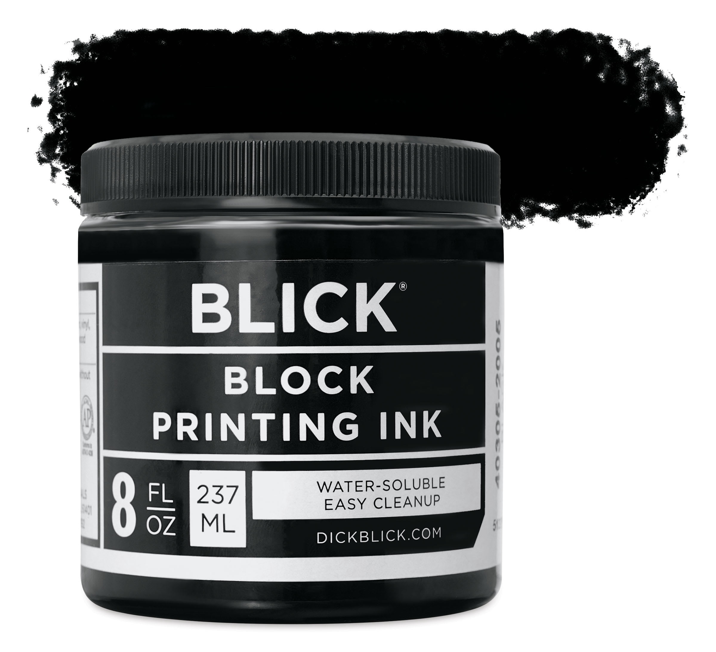 Blick Water-Soluble Block Printing Ink - Black, 8 oz Jar - Walmart.com