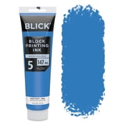 Blick Water-Soluble Block Printing Ink - Blue, 5 oz Tube