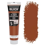 Blick Water-Soluble Block Printing Ink - Brown, 5 oz Tube