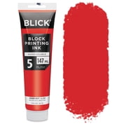 Blick Water-Soluble Block Printing Ink - Light Red, 5 oz Tube