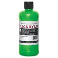 thumbnail image 1 of Blickrylic Student Acrylics - Fluorescent Green, Pint, 1 of 2