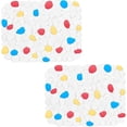 thumbnail image 1 of Bligli Pebble Sink Mat 2-Pack - PVC Kitchen Protector for Stainless Steel/Ceramic, Dish Drying Mat for Dishes, 15.7" x 11.8", Handpainted-Clear, 1 of 7