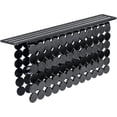 thumbnail image 1 of Bligli PVC Sink Divider Mat - Black(12.2"x4.7"), Non-Slip with 6 Suction Cups, Scratch & Stain Resistant, Fits Divided Basins, Easy to Clean, 1 of 7