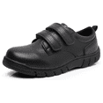 thumbnail image 1 of Blikcom Boys Kids School Uniform Shoes Adjustable Laces Formal Oxford Dress Shoes Loafers, 1 of 7