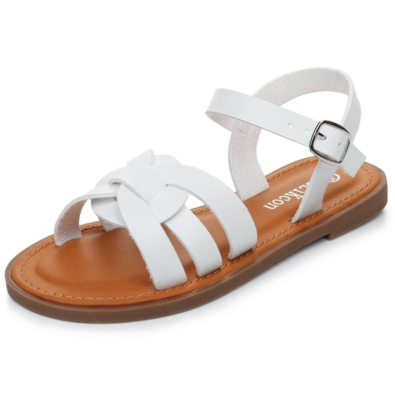 Big girls white sandals sales