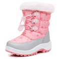 thumbnail image 1 of Blikcon Girls Waterproof Snow Boots with Faux Fur – Warm Winter Boots with Drawstring Closure & Non-Slip Sole, 1 of 8