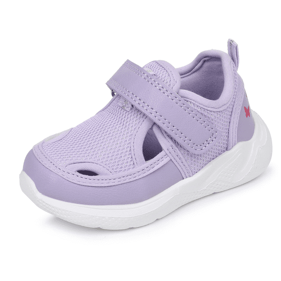 Blikcon Infant & Toddler Boys and Girls Closed-Toe Sandals – Breathable Mesh First Walker Shoes with Adjustable Strap, Lightweight Non-Slip Summer Shoes for 6–24 Months