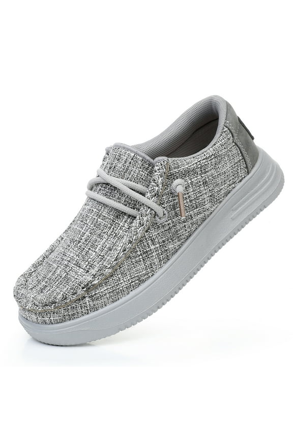 Kids Boys Slip-On Loafers Casual Lightweight Breathable Walking Shoes (Toddler/Little Kid/Big Kid)