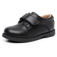 thumbnail image 1 of Blikcon Toddler Boys Dress Shoes Hook and Loop School Uniform Shoes, 1 of 8