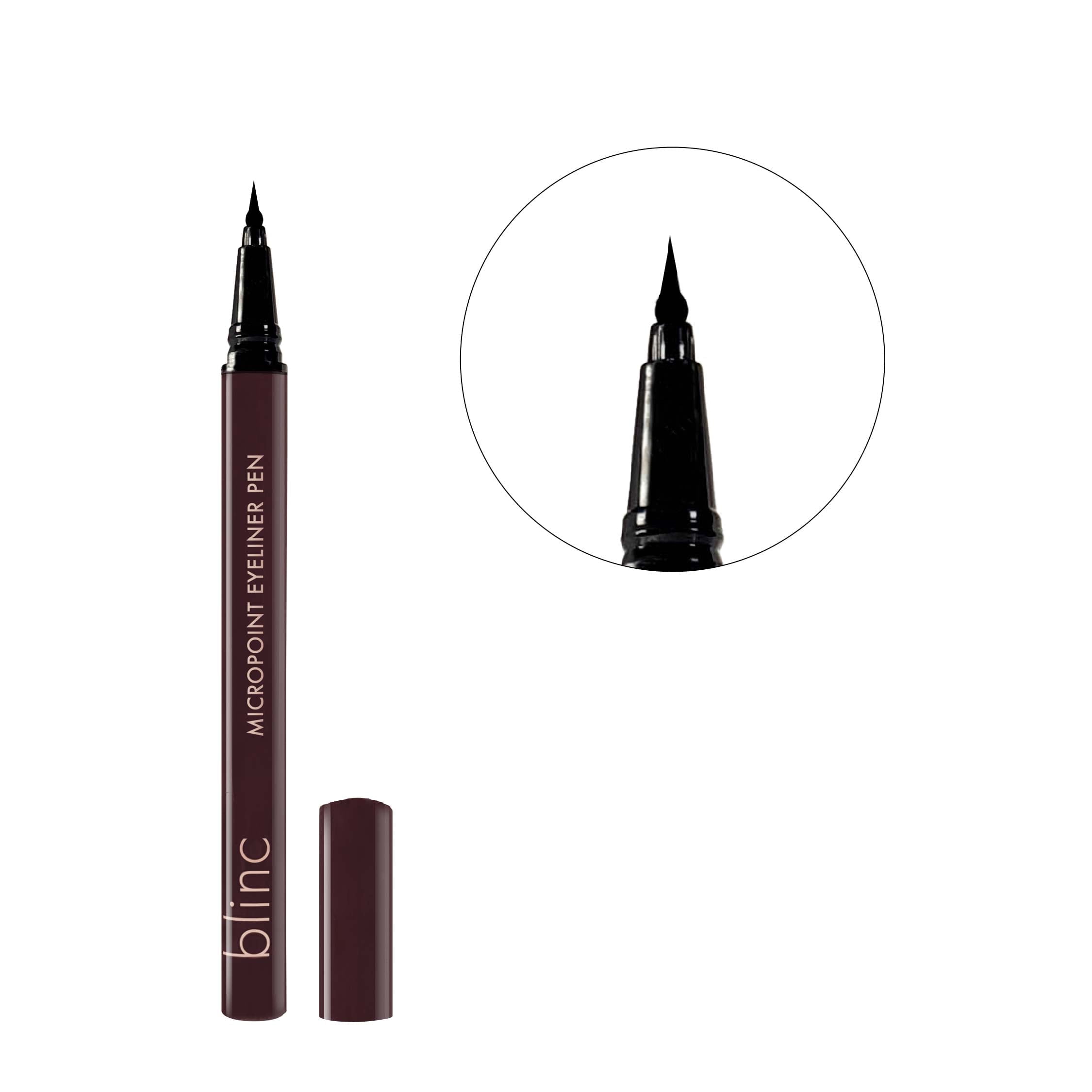 Blinc Micropoint Eyeliner Pen | Ultra-precise Felt Tip | No-Skip, Ultra-Longwearing, Highly-Pigmented, Waterproof Eye Liner  | Vegan, Gluten-Free and Cruelty-Free | 0.5mL / 0.017 Fl Oz.