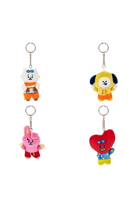 Blind Box BT21 Bon Voyage Series A Keychain Plush - 1pc