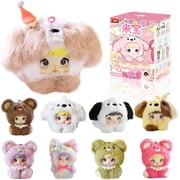 Blind Box Baby Series Plush - 3 Expressions Adorable Mystery Plush Toys for Collectors - 3.74IN Random Surprise Doll with Unique Designs, 1PCS 1 of 10 Possible Styles