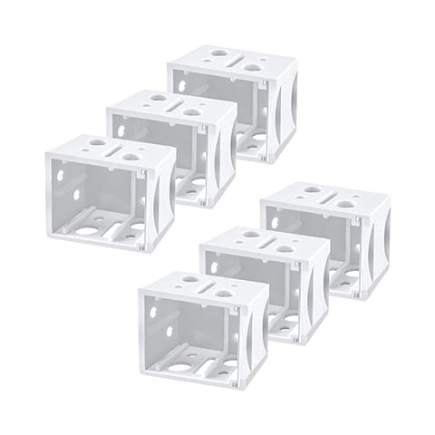 Blind Brackets White Profile Box Mounting BracketsWindow Bracket Headrail-NEW