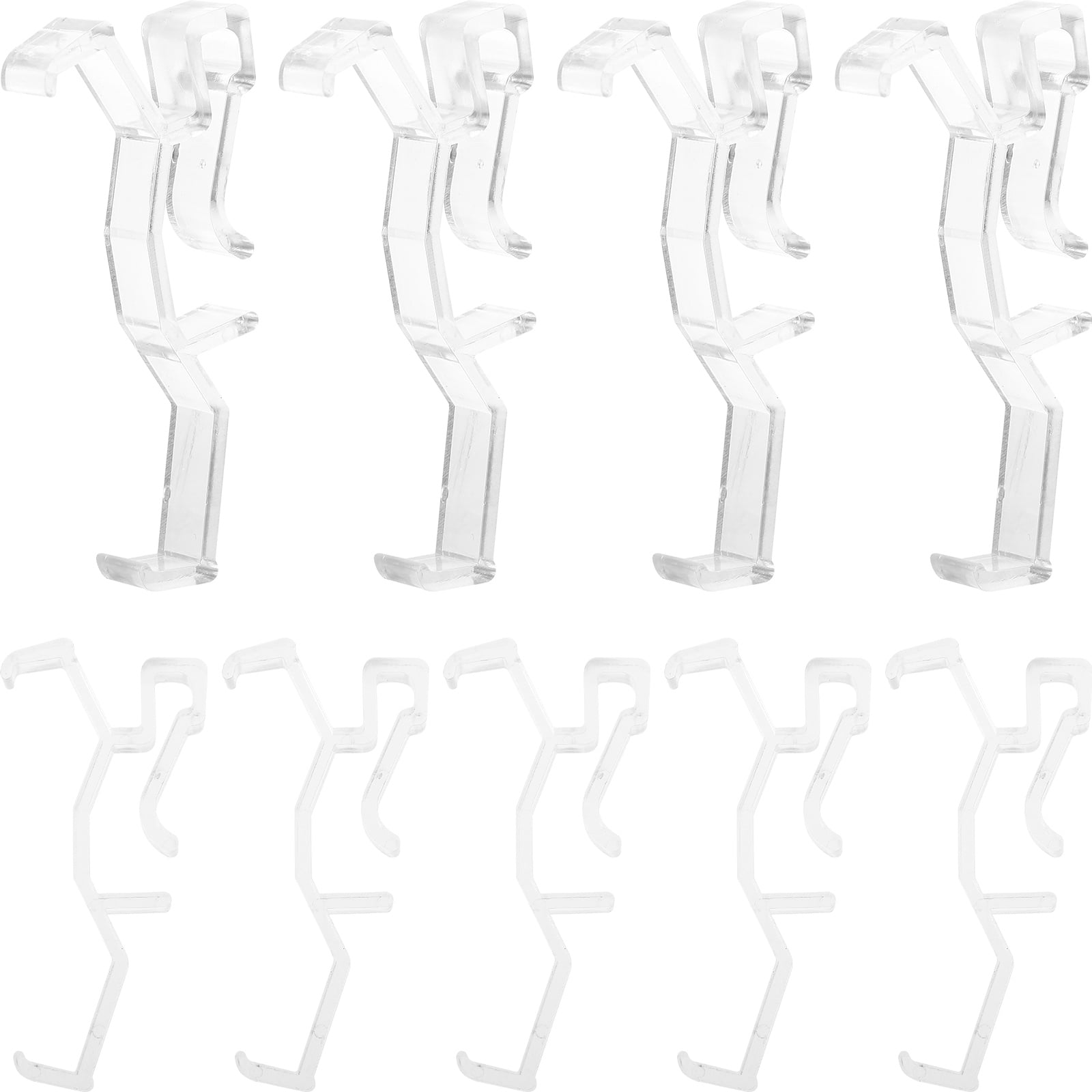 Blind Clamp Window Blinds Retainer Holder 20 Pcs and Valance Clips Replaceable Curtain Vertical