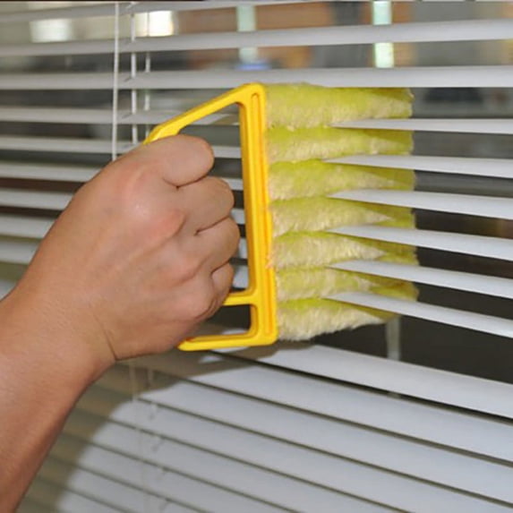 Blind Cleaner Tool, Usavan 7-in-1 Handheld Mini Blind Duster Brush, Detachable Washable Rollers for Venetian Blinds Shutters Windows Siding