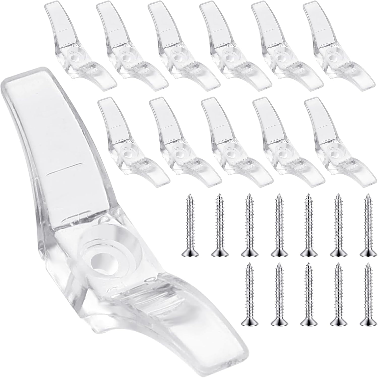 Blind Cord Holder, 12 PCS Blind String Holder Cord Plastic Transparent ...