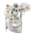 thumbnail image 1 of Blind Corner Cabinet Organizer, 2 Tier Swing Out Shelf, Kitchen Lazy Susan, Soft Close Pull Out System for Corner Cabinets, 1 of 7