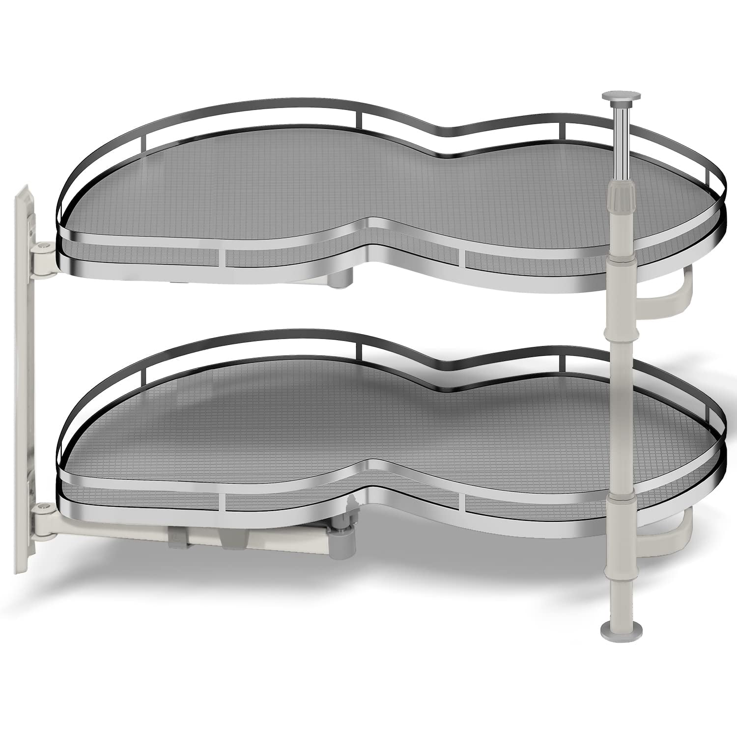 Blind Corner Cabinet Pull Out Organizer, Kitchen Swing Left Pull Out ...