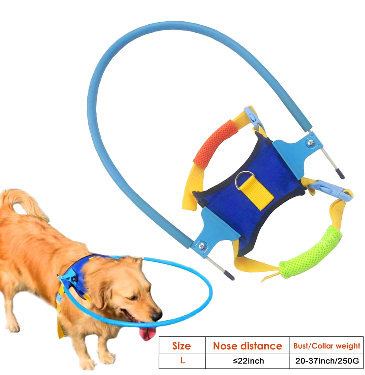 Blind Dog Harness Guiding Device,Dog Halo for Blind Dogs, Devices for