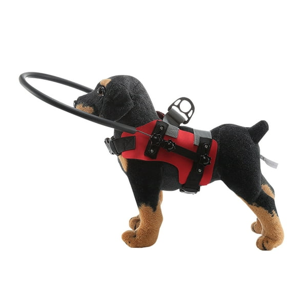 Blind Dog Protective Collar, Confidence Building Guiding Device, Bumper To Reduce Bumps And Enhance Safety For Visually Impaired Dogs, Easy To Install With Video Guide, Ideal For
