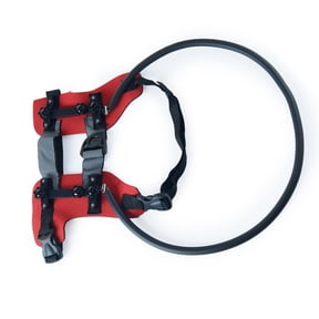 Blind Dog Protective Harness with Integrated Leash Adjustable Comfortable Polyester Prevents Collisions