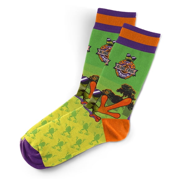 Blind Frog Ranch Socks - TV Show Novelty Crew Socks Unisex, Fun Sock Set