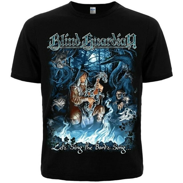 Blind Guardian "Let's Sing The Bard's Song" Black T-Shirt, Size S to