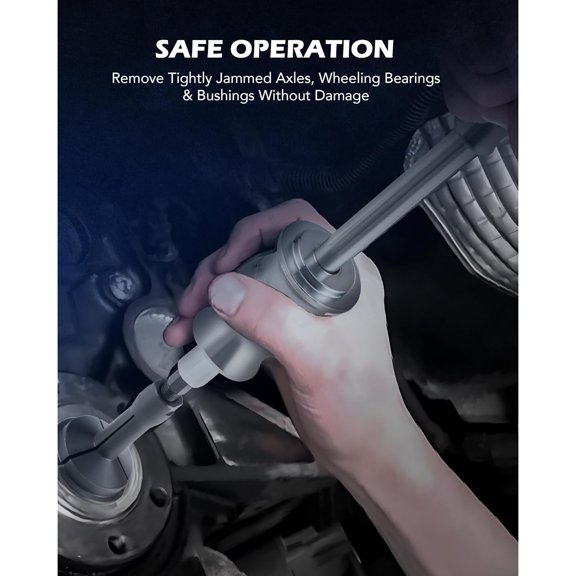 Blind Hole Collet Bearing Race and Seal Puller Extractor Kit, Slide Hammer Pilot Insert Inner Bearing Removal Tool Set, 16 Pieces