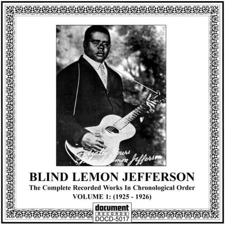 Blind Lemon Jefferson - Complete Recorded 1 - Music & Performance - CD
