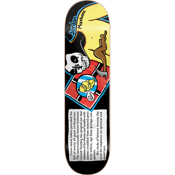 Blind Maxham Moral Law Deck-8.5 Blue S.Sapr7