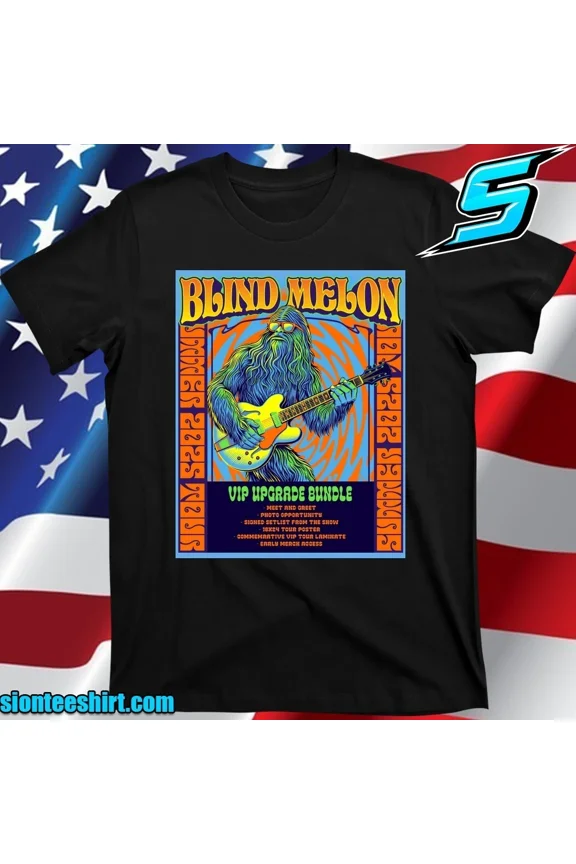 Blind Melon Band Summer Tour 2025 Vip Upgrade Bundle Exclusive Poster T-Shirt