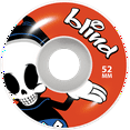 thumbnail image 1 of Blind Reaper Character Skateboard Wheels 52mm White/Red, 1 of 2