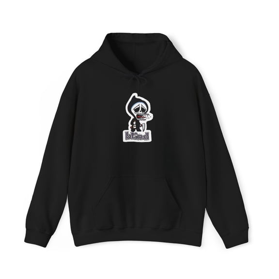 Blind Reaper Party Creager Skateboard 2000s Vintage Classic Rare Hoodie Print - S / Black