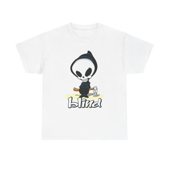 Blind Skateboards Graphic T Shirt Vintage Retro 90s Unisex Heavy Cotton Tee
