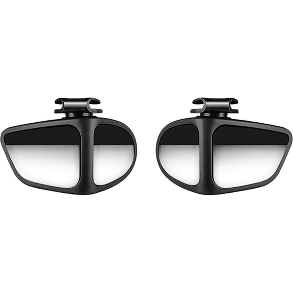 Blind Spot Mirror 2 Pcs, 360 Degree Adjustable Wide Angle Convex Side Mirror for Cars, Suvs, Trucks, Universal Auxiliary Mirror