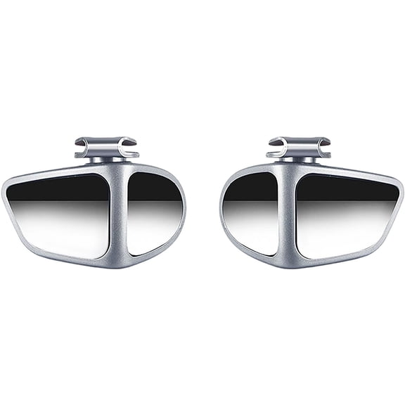 Blind Spot Mirror 2 Pcs, 360 Degree Adjustable Wide Angle Convex Side Mirror for Cars, Suvs, Trucks, Universal Auxiliary Mirror