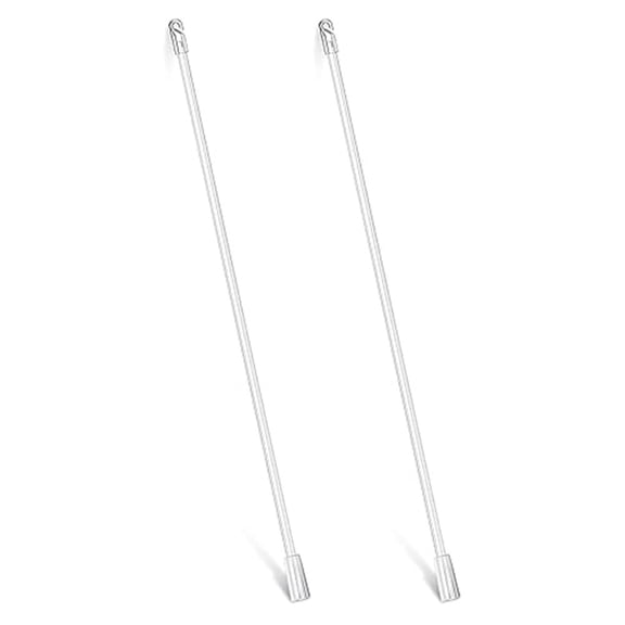 Blind Tilt Rod Acrylic Wand 17-inch Length Clear Design Comfortable Grip