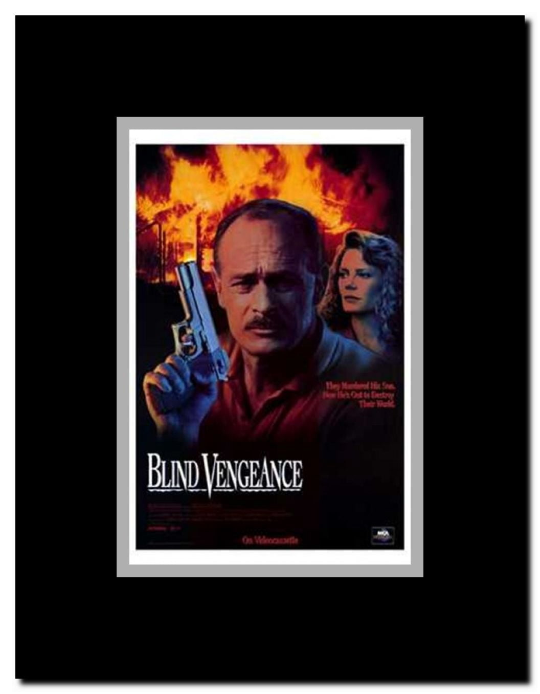 Blind Vengeance Framed Movie Poster