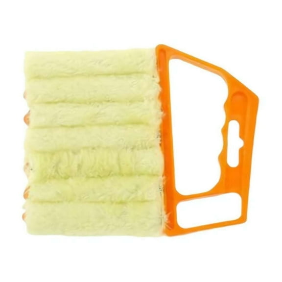 Blind Window Duster, Blind Cleaner Tool, 7 Finger Dusting Cleaner Tool for Window, Dusting Brush Crevice Cleaning Brush, Handheld Window Air Conditioner Duster, Housekeeping Cleaner Tool