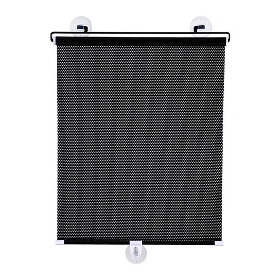 Blind With Suction Cups, Pvc, 40 X 60 Cm, Black