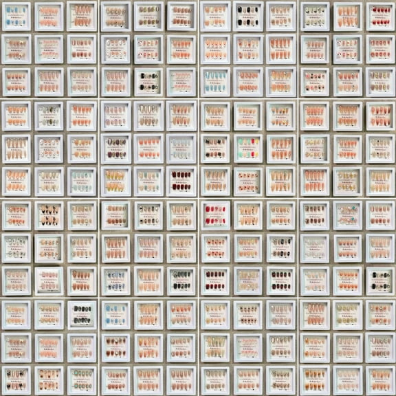 Blind box Match-up Wearable Nail Art - Elegant and fair, high-end nude pink nail art patch Blind box