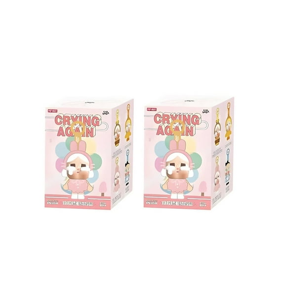 Blind box series-CRYBABY Tear Factory series Crying Baby blind box plush pendant doll, collectible toy home decoration, holiday birthday gift, random action dolltoy-2