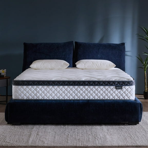 Blinddarm King Mattress, 10 inch Hybrid Memory Foam Mattress in a Box, Individual Pocket Spring, Medium Firm, CertiPUR-US