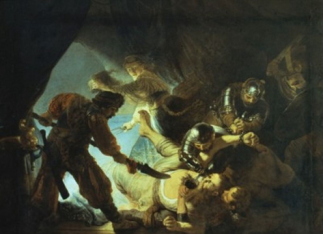 The Blinding of Samson Rembrandt Harmensz van Rijn (1606-1669 Dutch) Stadel Art Institute Frankfurt am Main Canvas Art - Rembrandt Harmensz van Rijn (24 x 36)