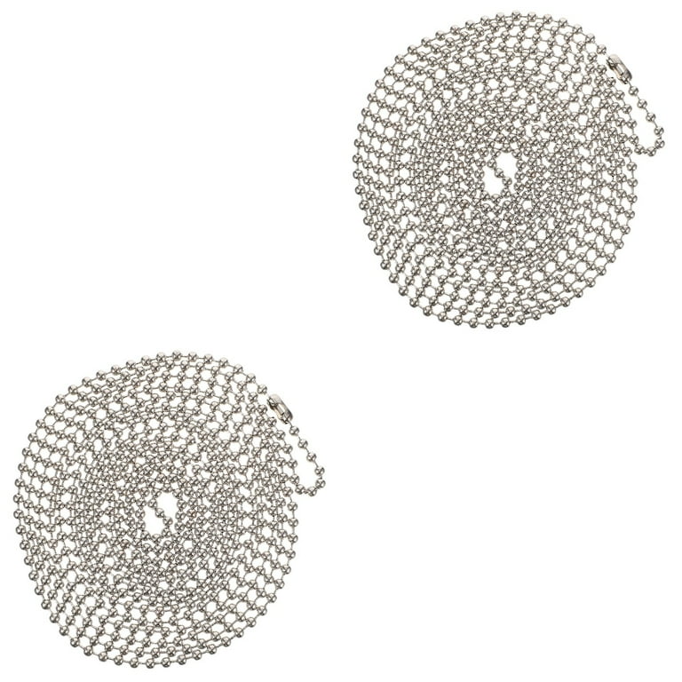 Bead Chain Connectors 16ft Stainless Steel Beaded Chain Kit 5M