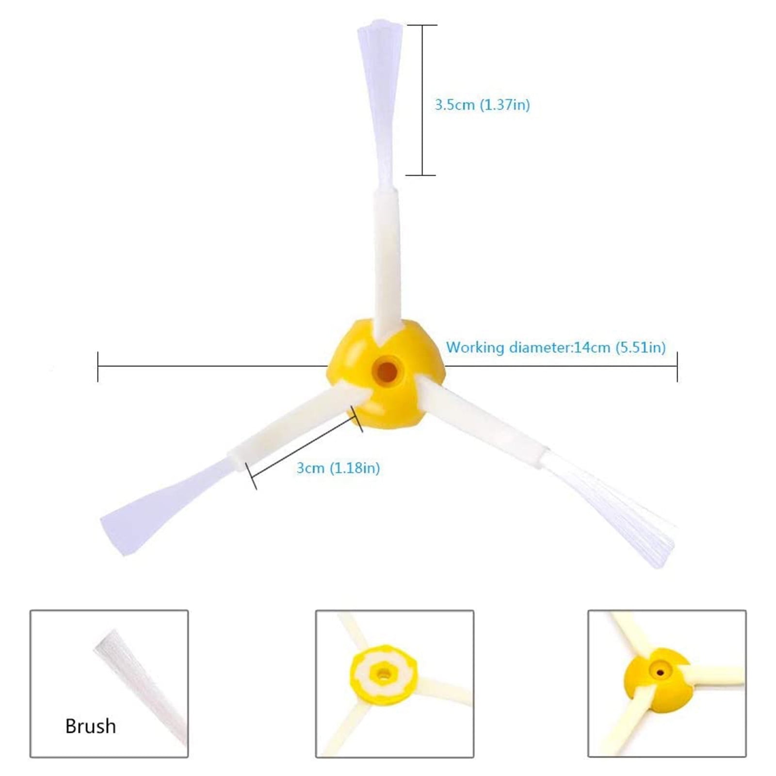 Blinds Vacuum Attachment Parts Cleaning Brush with Hose Dirt Filter F86