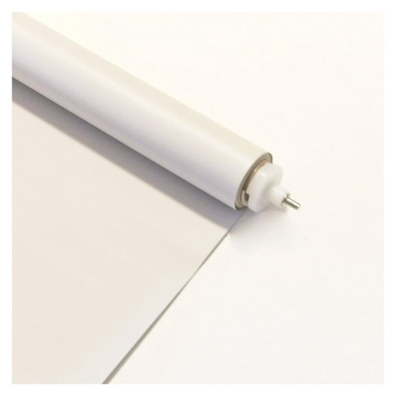 Blinds for Windows Blinds Vinyl Shade - Easy to Install Cordless Room Darkening Shades for Indoor Windows - Block Out Light & UV, Thermal, Pull Down and Up (White, 73.25Wx72L)