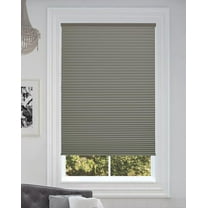 BlindsAvenue Cordless Blackout Cellular Honeycomb Shade, 9/16" Single Cell, Antique Pewter, Size: 31" W x 48" H