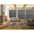 thumbnail image 1 of BlindsAvenue Cordless Day/Night Cellular Honeycomb Shade, 9/16" Single Cell, Anthracite, Size: 23" W x 48" H, 1 of 3