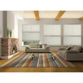 thumbnail image 1 of BlindsAvenue Cordless Day/Night Cellular Honeycomb Shade, 9/16" Single Cell, White Dove, Size: 23" W x 48" H, 1 of 3